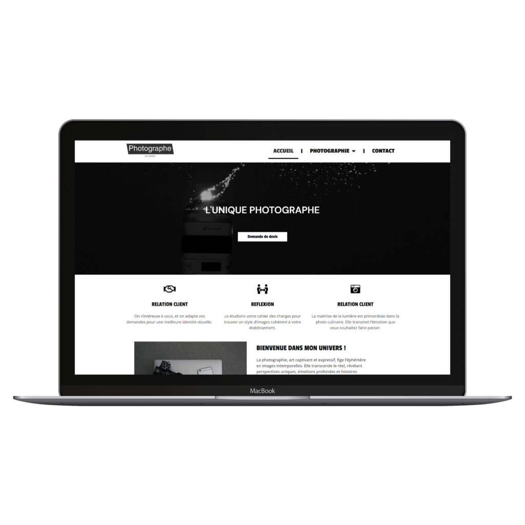 Site vitrine professionnel